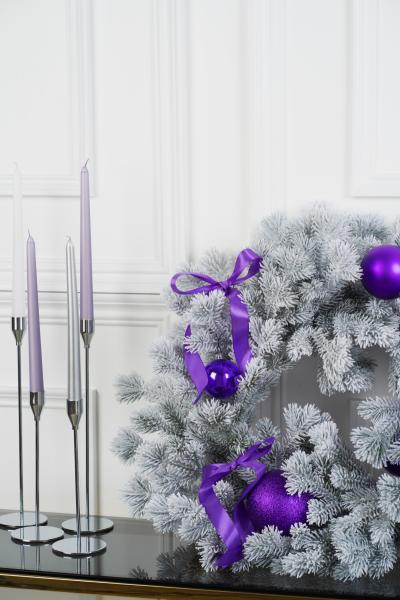 Венок МЕТЕЛИЦА в снегу