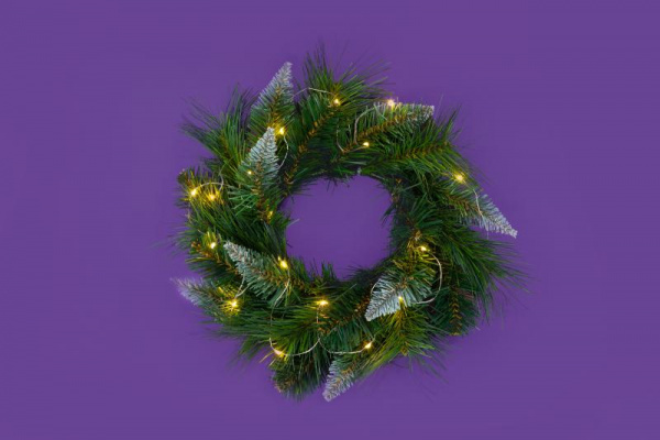 Венок АРИЯ с гирляндой (в комплекте)