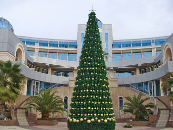 4м Сосна каркасная "Виктория" стандарт хвоя-леска зеленая 4м Сосна каркасная "Виктория" стандарт хвоя-леска зеленая