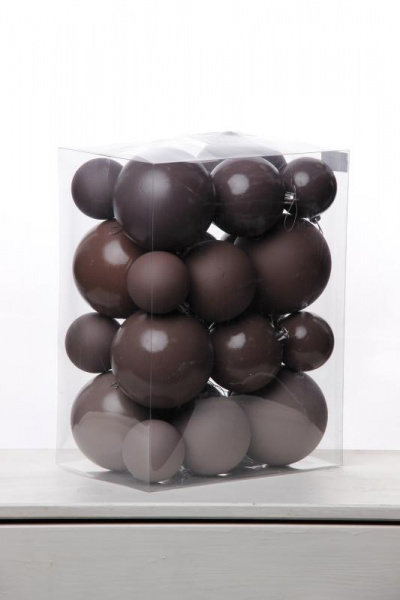 Набор шаров 6, 8, 10 СМ пластик, матовый/глянцевый цвет 206/207/208/209, 24шт Набор шаров 6, 8, 10 СМ пластик, матовый/глянцевый цвет 206/207/208/209, 24шт