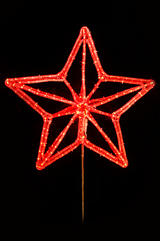 Макушка "ЗВЕЗДА" 5-ти конечная LED