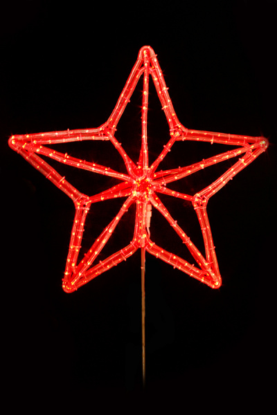 Макушка "ЗВЕЗДА" 5-ти конечная LED