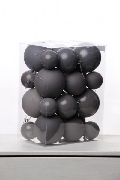 Набор шаров 6, 8, 10 СМ пластик, матовый/глянцевый цвет 255/256/257/258, 24шт Набор шаров 6, 8, 10 СМ пластик, матовый/глянцевый цвет 255/256/257/258, 24шт