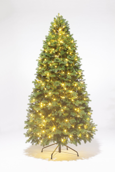 Ель Баварская с освещением