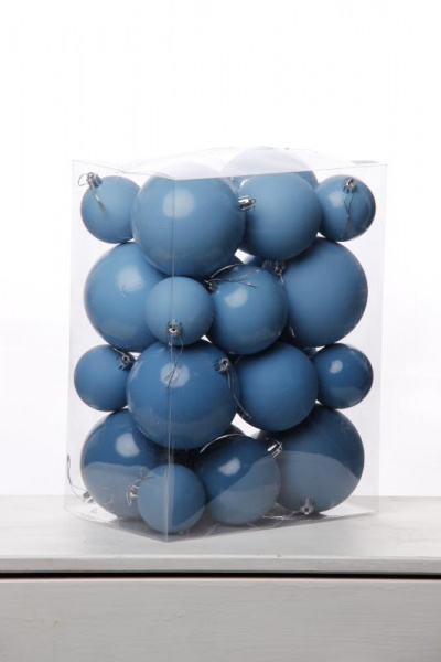 Набор шаров 6, 8, 10 СМ пластик, матовый/глянцевый цвет 94/95/96/97, 24шт Набор шаров 6, 8, 10 СМ пластик, матовый/глянцевый цвет 94/95/96/97, 24шт