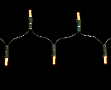 04-201 Гирлянда Самоцветы 100led, теплый белый